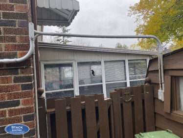 How NOT to feed a garage. Stack Electric will never look this bad.