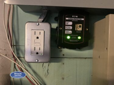 Whole home surge protection