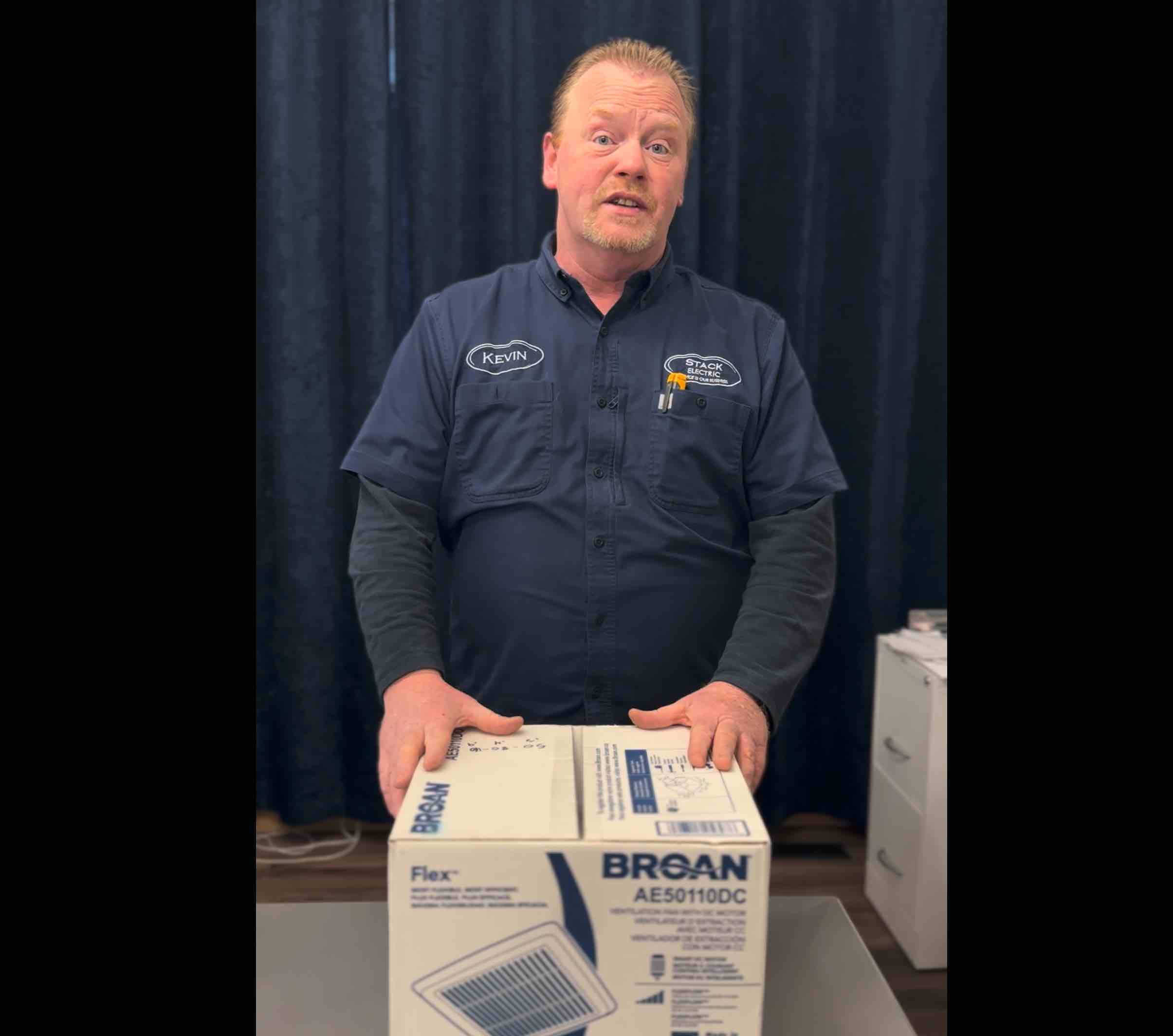 Stack Electric on Bathroom Fans