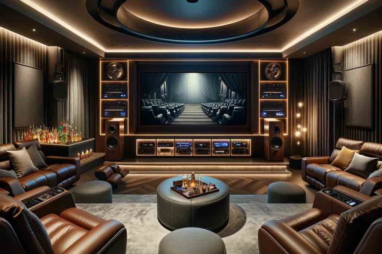 Entertainment room - Hamilton Electrician