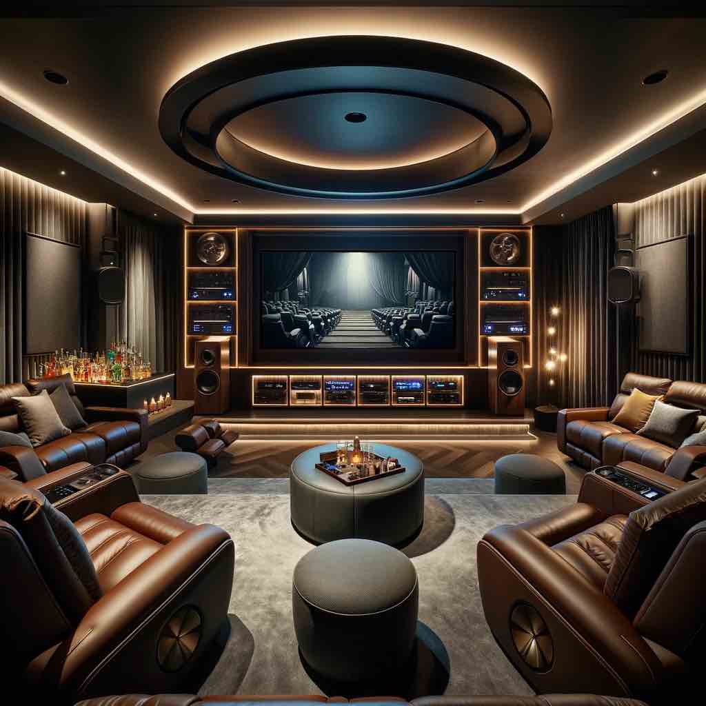 Entertainment room – Hamilton Electrician Entertainment room - Hamilton Electrician