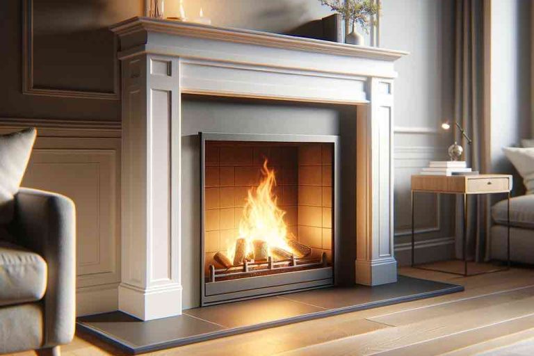 Fireplace heater safety
