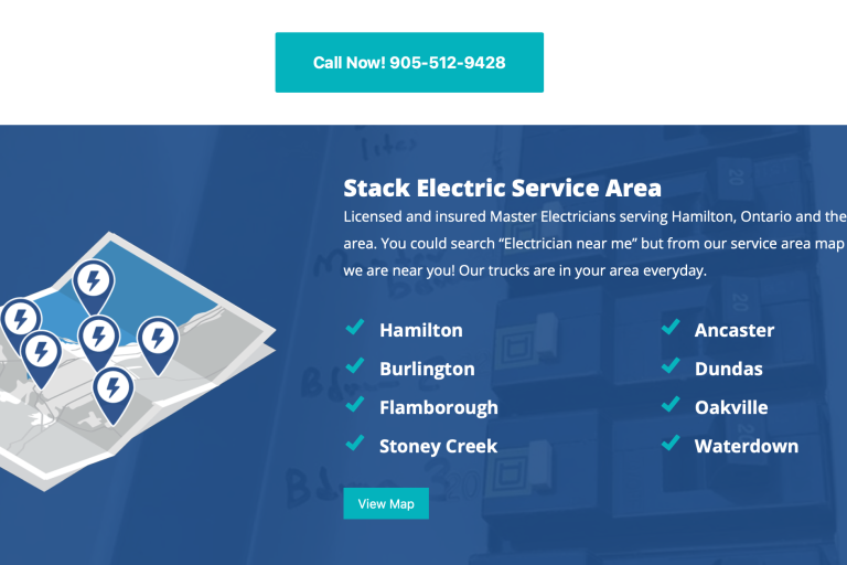 Stack Electrical service areas