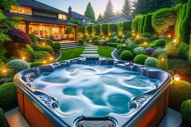 Image of a hot tub - professionally installed