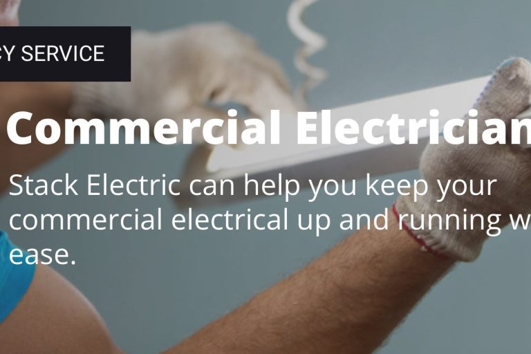 Commercial Electricians in Hamilton, Stack Electric.